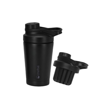 Shaker Vaso Proteina Acero Inoxidable NutriCore 500ml Lhotse