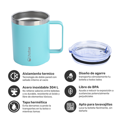 Imagen 2 del producto Taza Térmica Insulada Camping 350ml