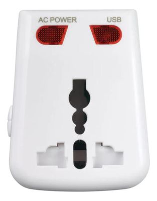 Imagen 2 del producto Adaptador De Corriente Universal + 1 Puerto Usb