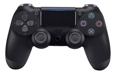 Control Joystick Inalámbrico doble Shock P4 Negro Levo