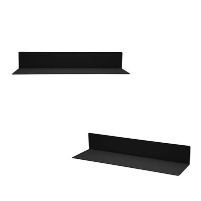 Repisa Flotante para Decoración de Metal Negro DAY