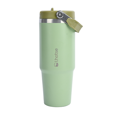 Botella Térmica Insulada Lhotse Travel Mug 900ml Green