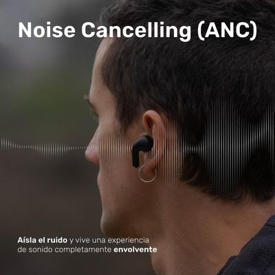 Imagen 2 del producto Audífonos Lhotse RM7 Pro Inalámbrico Negro