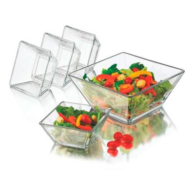 Imagen 1 del producto Ensaladera Juego 5 Piezas Tempo Vidrio
