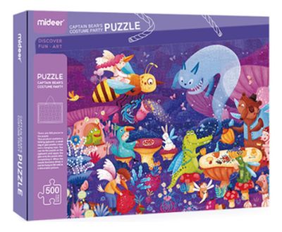 Imagen 2 del producto Puzzle 500Pcs, Fiesta De Disfraces MiDeer