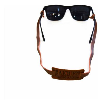 Strap Anteojos Cuero Café Raiquen