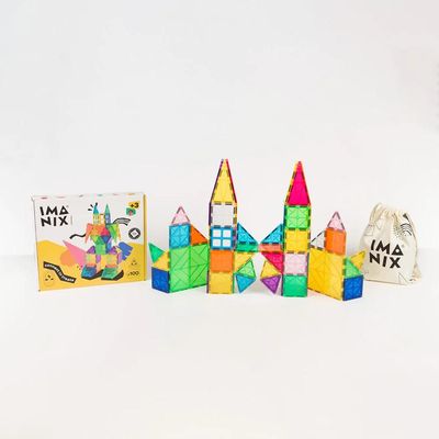 Imagen 2 del producto Imanix Juego de Construcción Magnético100 piezas