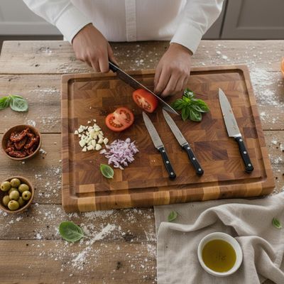 Imagen 2 del producto Set de Cuchillos 11 pcs con Afilador y Tijera 5Five