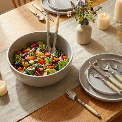 Imagen 2 del producto Cuchillería 24pcs más Cubiertos Ensalada Versalle Simplit