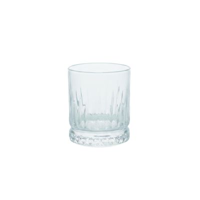 Set 6 Vasos Cortos 380ml Vidrio Ginebra Simplit