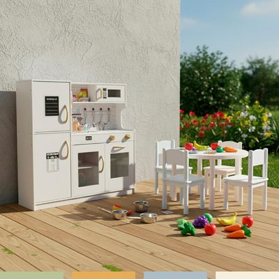 Imagen 2 del producto Cocina de Juguete Infantil Niños Madera Accesorios Bandú