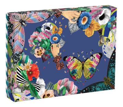 2 Puzzles Con Forma 850Pcs Christian Lacroix Mudpuppy
