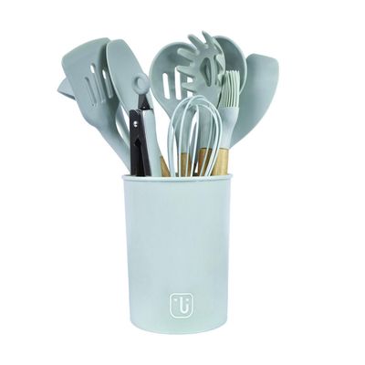 Imagen 1 del producto Set 12 Utensilios De Cocina Silicona Calipso Simplit