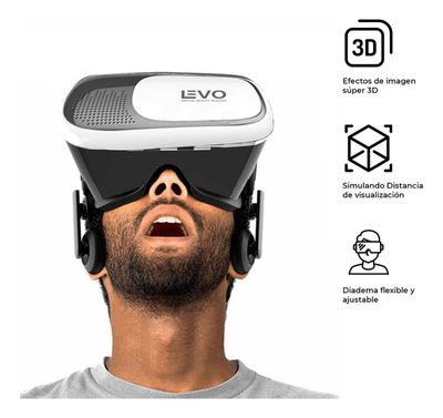 Imagen 2 del producto Vr Box + Control Lente De Realidad Virtual LEVO