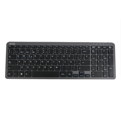 Teclado Inalámbrico Cygna Slim Grafito Levo
