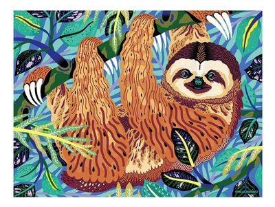 Puzzle 300Pcs Perezoso Pigmeo Peligro De Extinción Mudpuppy