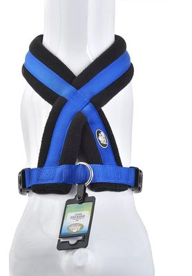 Imagen 2 del producto Arnés Cruzado Acolchado Talla XS Azul Perros Mascan