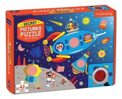 Imagen 2 del producto Puzzle 42Pcs Con Dibujos Secretos Espacio Exterior Mudpuppy