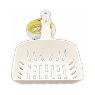 Imagen 2 del producto Pala Sanitaria Melamina Para Gatos Blanco Mascan