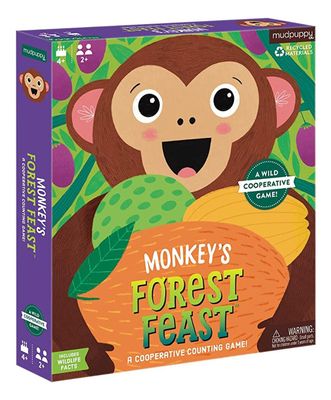 Juego De Mesa Fiesta De Monos En El Bosque Mudpuppy