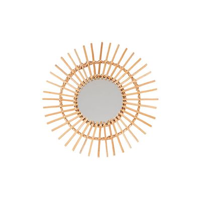 Espejo Decorativo Redondo Jane de Ratan 58 cm Atmosphera