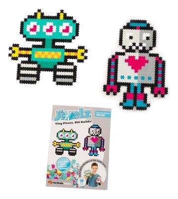 Jixelz Puzzle De Pixeles 700 Pc Set, Robots FatBrain Toys