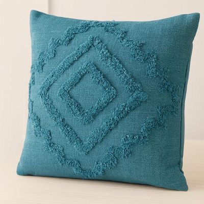 Imagen 2 del producto Cojín Decorativo Diseño Inca Algodón y Poliéster Atmosphera Negro Gris