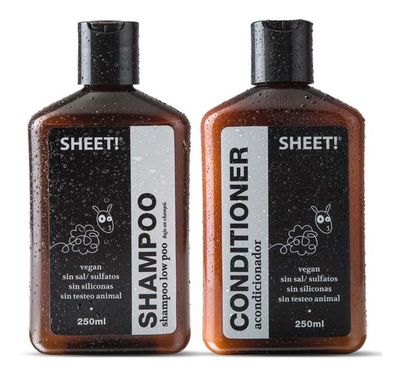 Imagen 1 del producto Pack Shampoo + Acondicionador Low Poo Sheet
