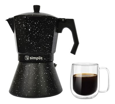 Imagen 2 del producto Pack Cafetera Italiana 12 tazas + Taza Doble Pared 300 ml