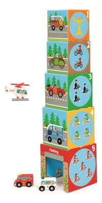 Imagen 2 del producto Cubos Para Apilar Incluye Autos Scratch Europe