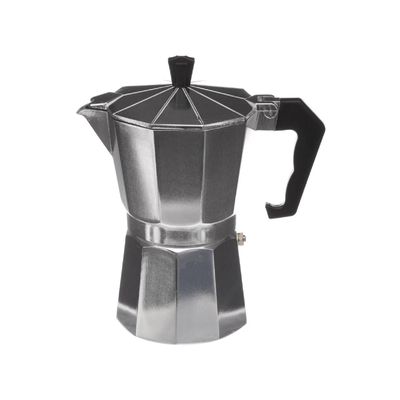 Cafetera Italiana Acero Inoxidable 6 Tazas Secret de Gourmet