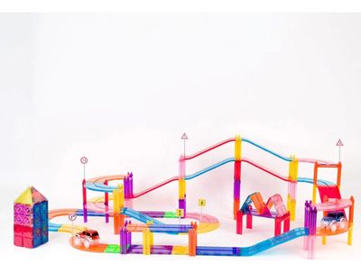 Imanix Pista de Carreras 105 Piezas Magnéticas