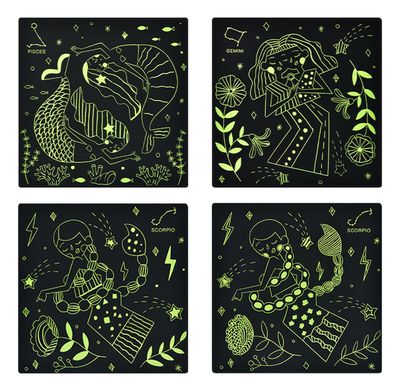 Imagen 2 del producto Scratch Art Card, Brilla Constelaciones MiDeer