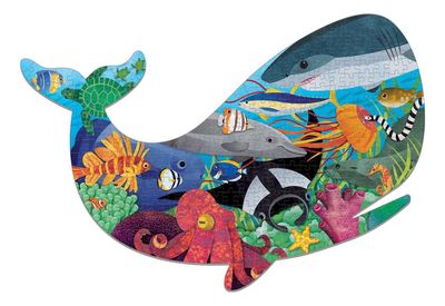Puzzle 300Pcs Con Forma Oceano Mudpuppy