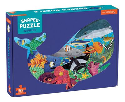 Imagen 2 del producto Puzzle 300Pcs Con Forma Oceano Mudpuppy