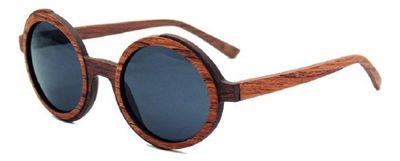 Imagen 2 del producto Anteojo de sol Charly Madera Nogal Lenzi