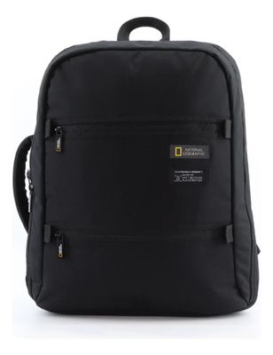 Mochila Natgeo Mutation Rpet Impermeable Negro 22Lt
