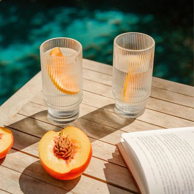 Imagen 2 del producto Set 6 Vasos Largo Vintage Charlotte 350ml Simplit