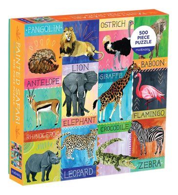 Imagen 2 del producto Puzzle 500Pcs Safari Pintado Mudpuppy