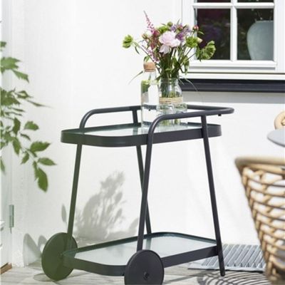 Imagen 2 del producto Carro De Aluminio Cubierta De Vidrio DAY