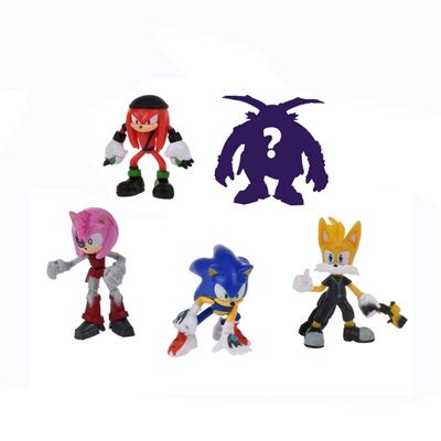 Imagen 2 del producto Pack 5 Figuras Sonic De 7 Cms
