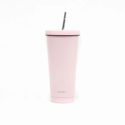 Vaso Térmico Tumbler 750ml Tapa y Bombilla Simplit