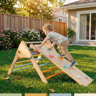 Imagen 2 del producto Torre Aprendizaje Infantil Pikler Escalada Montessori Bandú