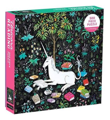 Puzzle 500Pcs Unicornio Leyendo Mudpuppy