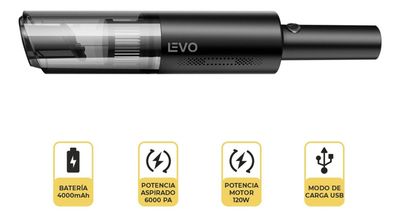 Imagen 2 del producto Aspiradora Inalámbrica Portátil Xpira Negra LEVO