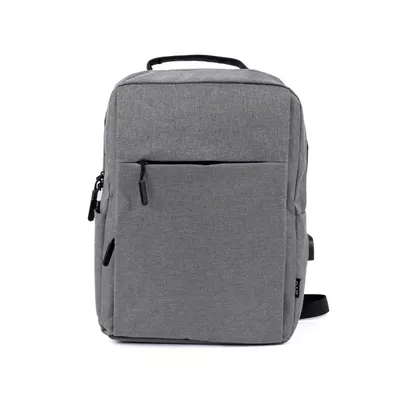Mochila para Notebook con Puerto USB 15"" Gris LEVO