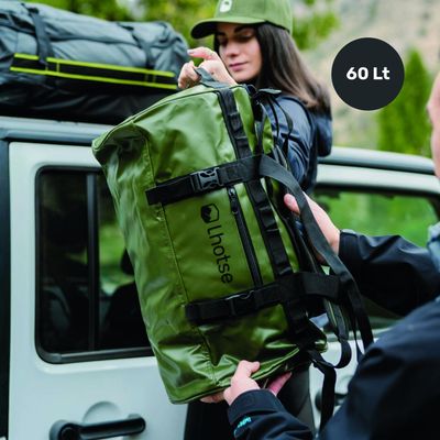 Imagen 2 del producto Bolso Deportivo Impermeable Duffel 60 lts Lhotse