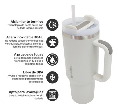 Imagen 2 del producto Vaso Térmico Tumbler 1180ml Lhotse Sand