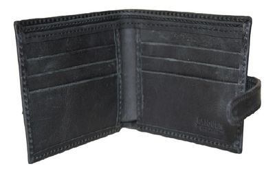 Imagen 2 del producto Billetera Cuero Pehoé Con Pasador Hecha a mano Raiquen