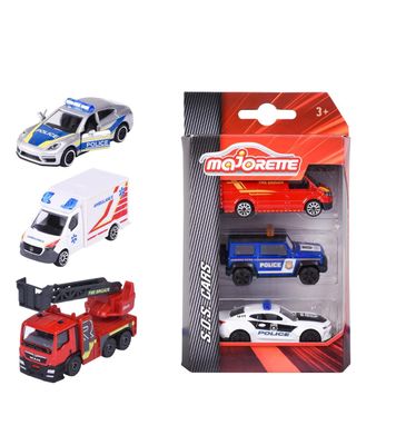 Imagen 2 del producto Set 3 Pieces Autos Colección Majorette S.O.S